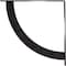 Ekena Millwork Bulwark Steel Bracket, Antiqued Pewter 2"W x 24"D x 24"H BKTM02X24X24BUAPW - alternate 4